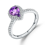 Gemstone Crystal Ring