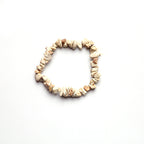 Natural Crystal Beaded Stretch Bracelet - Chakra Design