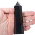 Obsidian Crystal Wand-1 Pc 3.5"-3.9" Natural Obsidian