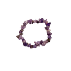 Natural Crystal Beaded Stretch Bracelet - Chakra Design