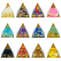Mini Natural Crystal Pyramid Energy Generator