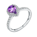 Gemstone Crystal Ring