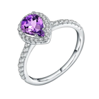 Gemstone Crystal Ring