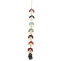Colorful Natural Crystal Chakra Life Tree Pendant