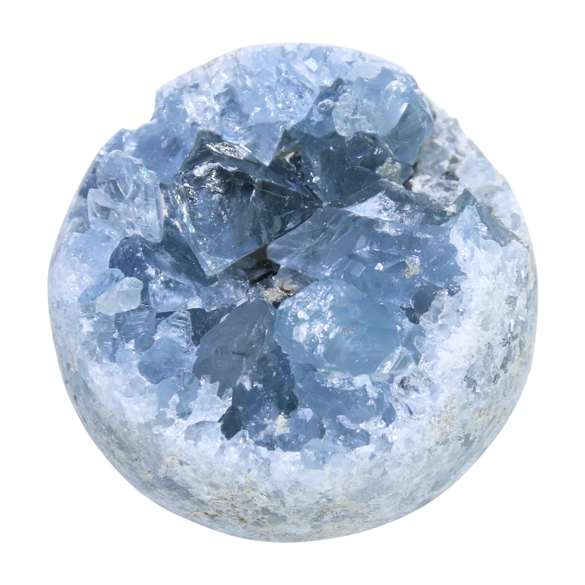 Celestite Crystal Cluster Raw