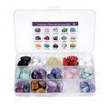 Assorted Healing Crystals Gemstone Box