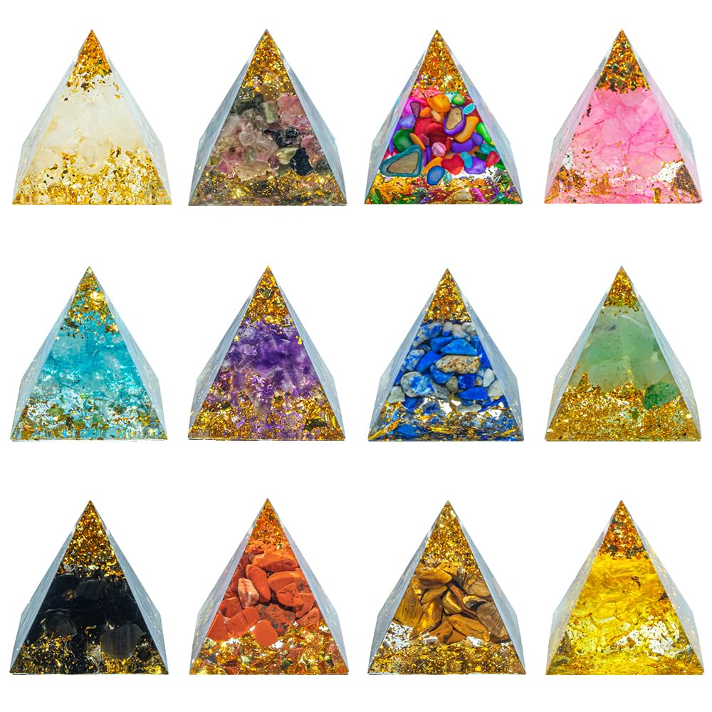 Mini Natural Crystal Pyramid Energy Generator