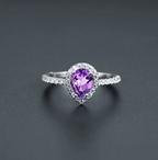 Gemstone Crystal Ring
