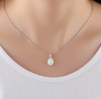 Opal Crystal Necklace