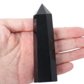 Obsidian Crystal Wand-1 Pc 3.5"-3.9" Natural Obsidian