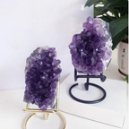 Amethyst Crystal Block Ornament